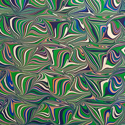 Get Gel Wave Pattern Marbled paper by Miki Lovett