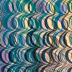 Double Marbled paper Cascade Pattern by Miki Lovett